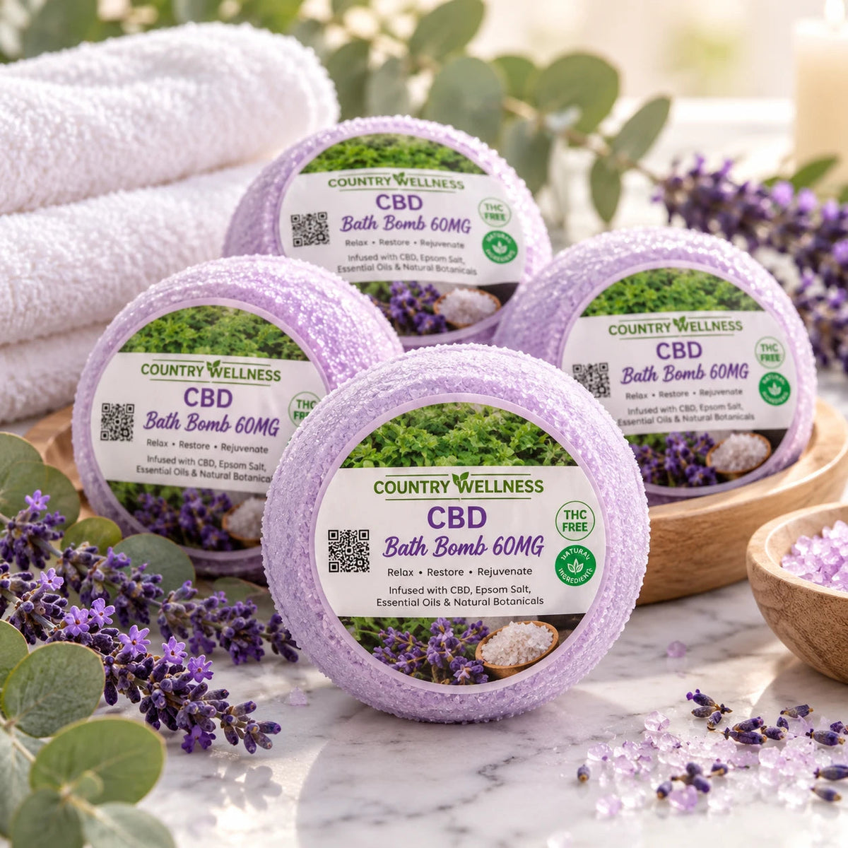 CBD Bath Bomb 60mg