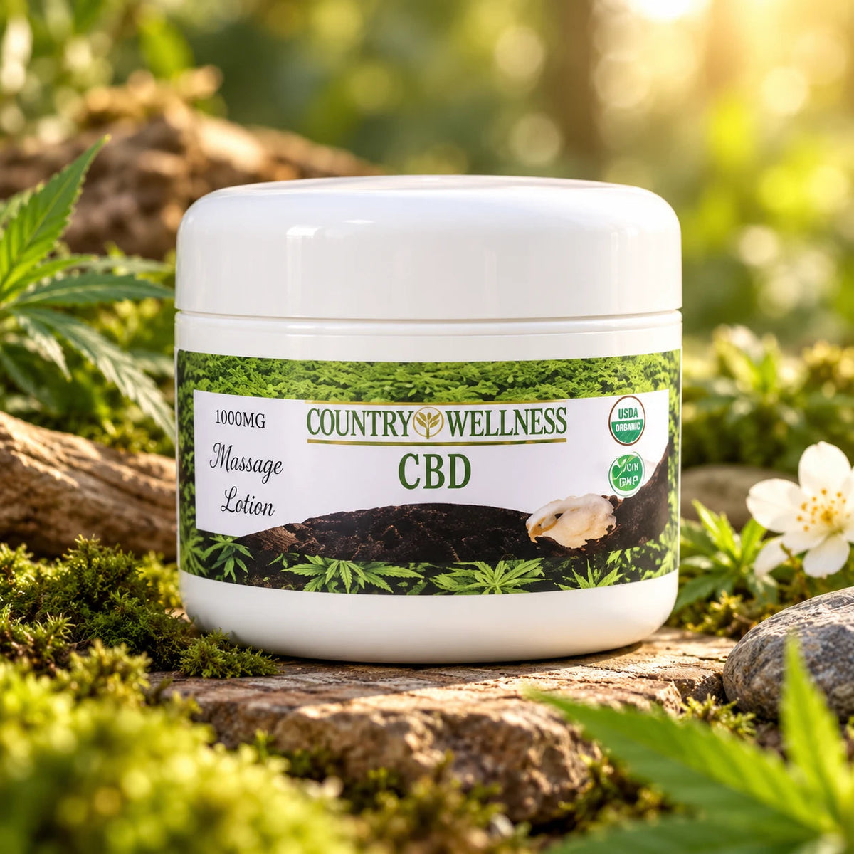 CBD Massage Lotion 1000mg