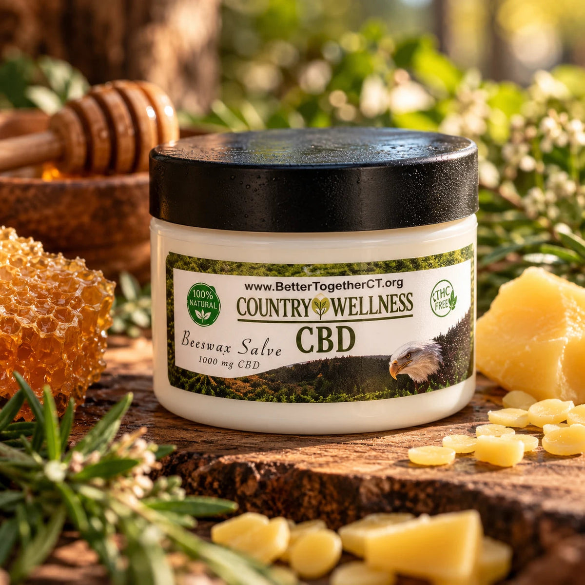 CBD Beeswax Salve 1000mg